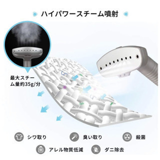 スチームアイロン☆衣類スチーマーの画像