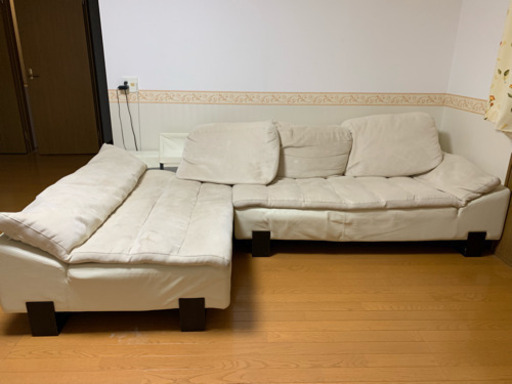 スエード オーダーソファー