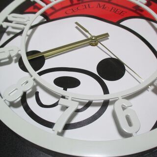 ★CECIL McBEE／セシルマクビーの壁掛け時計★中古の画像