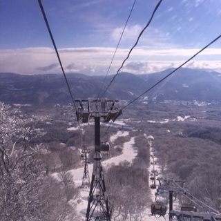 雪山に初滑りに行きませんか？？