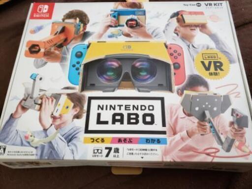 ニンテンドーラボ、VRセット、途中から新品