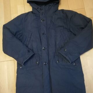 MHL .マーガレットハウエルダウンコート メンズM紺の画像