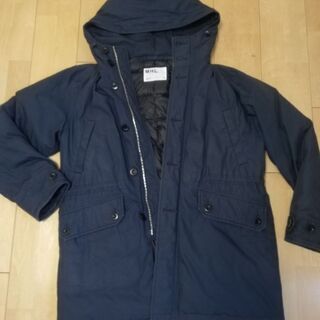 MHL .マーガレットハウエルダウンコート メンズM紺