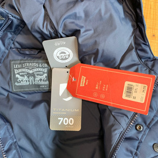 未使用　ダウンジャケット　リーバイスの画像