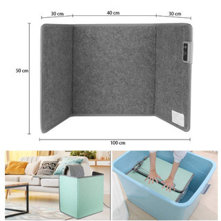 【新品未使用】デスクヒーターの画像