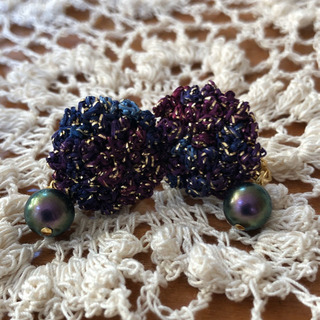 ⭐︎オートクチュール刺繍で作るイヤリングorピアス 千歳烏山にての画像