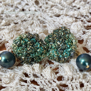 ⭐︎オートクチュール刺繍で作るイヤリングorピアス 千歳烏山にての画像