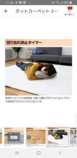 ホットカーペット3畳