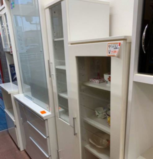★特価SALE!★ スリムで可愛い食器棚