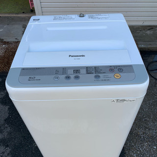 洗濯機 パナソニック 2016年 一人暮らし 単身用 5㎏洗い NA-F50B9
