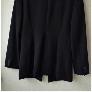 黒いスーツ レディース 2点セット 秋冬用 受渡し12/27までの画像