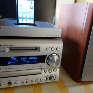 【ONKYO】コンポ　FR-X7A&ND-S10✙ipodタッチ...