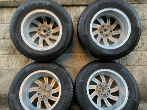 中古　スタッドレスタイヤ 215/70/16 ホイール、ナット付4本セット