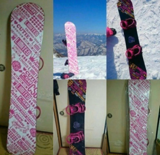 【美品】スノーボード レディース 153cm  値下げ バラ売り スノボ CSB