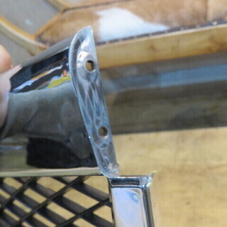 三菱 キャンターカスタム 純正 フロントグリル 未使用品 自動車部品 札幌発 の画像