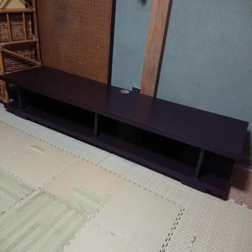 12.テレビ台 ダークブラウン