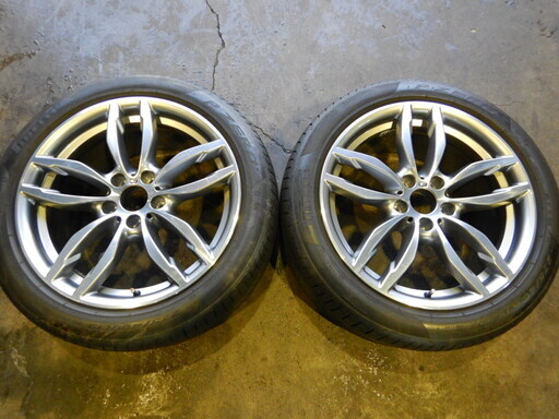 ＢＭＷ　Ｘ３Ｍスポーツ純正　１９インチ　リア用２本　Ｘ３，Ｘ４