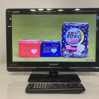SHARP　シャープ　液晶カラーテレビ　LC-19K7　2012年製