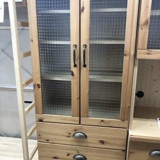 J161 大川家具 食器棚 キッチンボード カップボード キッチン収納