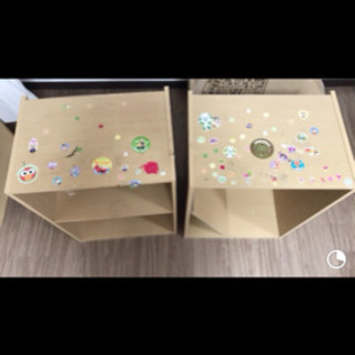 カラーボックス2点セットの画像