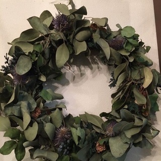 クリスマスリース作り&ハンドケアの画像