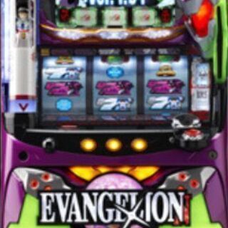 スロット　【エヴァ】　 EVANGELION‐ART　コイン不要...