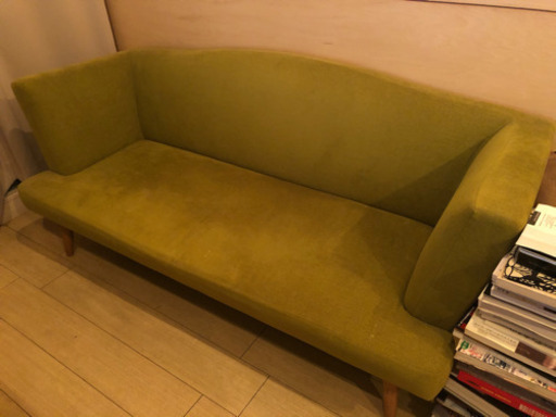 ソファ　ナチュラルグリーン