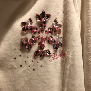 lady キラキラパーカーの画像