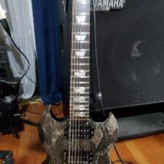 7弦ギター spear phalanx snake bite 7strings