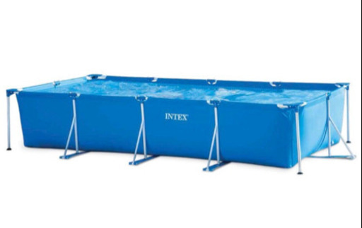 INTEX(インテックス)  レクタングラフレームプール 450×220×84cm 28273   ※値下げしました！