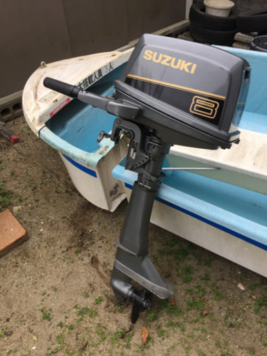 ★分割ボート3人乗り　船外機　魚群探知機付き　釣り船　ふね　フネ★