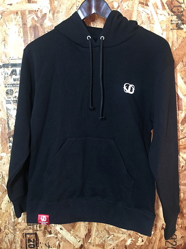 ONE SEEDLINGワンシードリング19AW 胸ロゴプルオーバーパーカー 黒ブラック S,M,L,XL