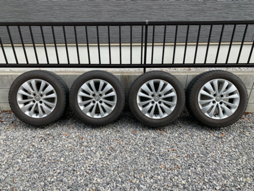 シトロエンC4 アルミ付スタッドレスタイヤ ４本セット