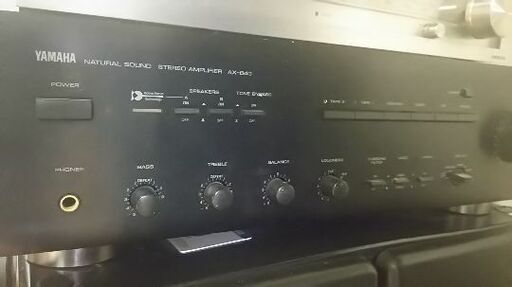 ジャンク品YAMAHA AX-640 NaturalSound Stereo Amplifier オーディオ機材