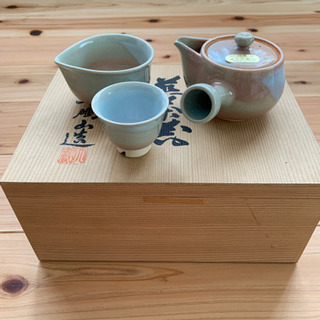 萩焼   煎茶器セット