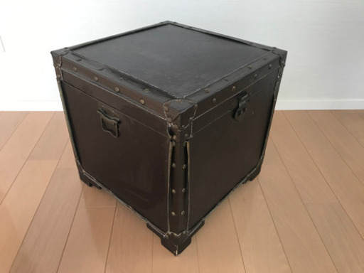 【BOX収納】オットマン型収納です