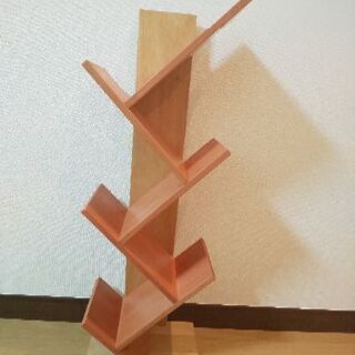 【中古】CDラック  インテリア  木製