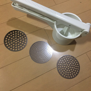 差し上げます。　こす、つぶす、、、、の画像