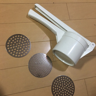 差し上げます。　こす、つぶす、、、、の画像