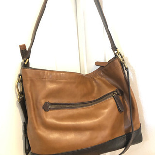 コーチ coach ショルダーバッグ 本革 中古品の画像