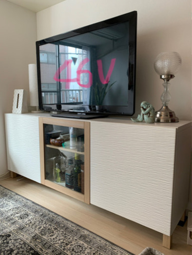IKEA セミオーダー テレビボード 大型 180cm 収納力抜群 おしゃれ