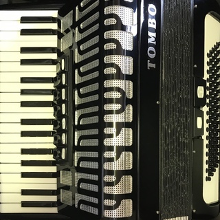 TOMBO　アコーディオン　J80　ケース付き