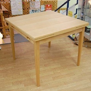 MUJI 無印良品 エクステンションテーブル タモ材 ダイニング