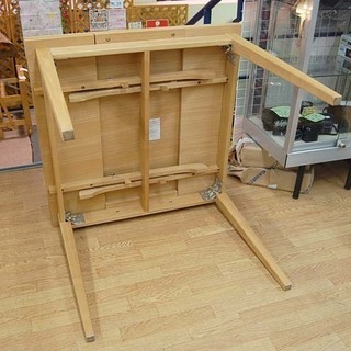 MUJI 無印良品 エクステンションテーブル タモ材 ダイニングテーブル 