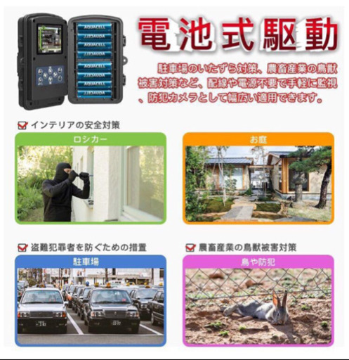 【新品未使用】トレイルカメラ