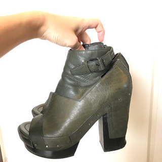 Alexander wangレザーサンダルブーツ37アレキサンダーワンの画像