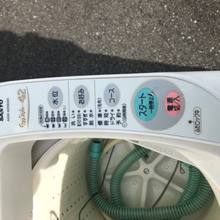 サンヨー洗濯機2001年製綺麗！写真見て見て！
