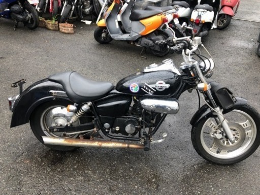 HONDA マグナ50 セル始動OK 要整備点検　福岡市南区