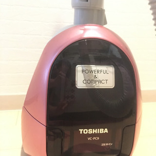 TOSHIBA掃除機　取り替えゴミ袋付き→値下げしました！の画像
