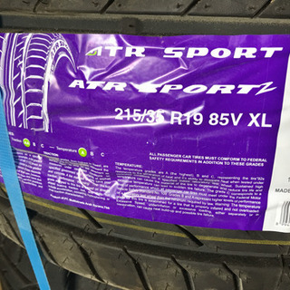 【タイヤ新品】ATR SPORT  215/35 R19 85V XL  新品